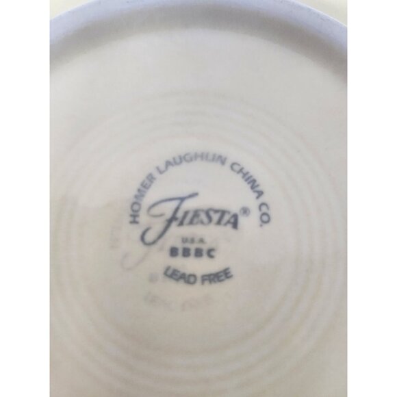 Vintage Homer Laughlin China Fiesta Ware Round Ceramic Yellow Serving Bowl - Picture 5 of 7